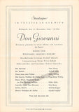 Vienna State Opera Program Lot 1946