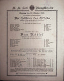 Vienna Theater Playbills - Large Lot 1875-1930