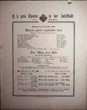 Vienna Theater Playbills - Large Lot 1875-1930