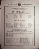 Vienna Theater Playbills - Large Lot 1875-1930