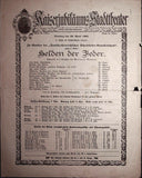 Vienna Theater Playbills - Large Lot 1875-1930