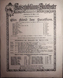 Vienna Theater Playbills - Large Lot 1875-1930