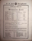 Vienna Theater Playbills - Large Lot 1875-1930
