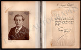 French Artists - Signed Opera Comique Autograph Book