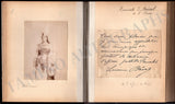 French Artists - Signed Opera Comique Autograph Book