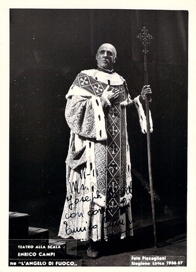 CAMPI, Enrico (Various Autographs)