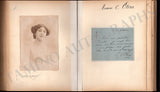 French Artists - Signed Opera Comique Autograph Book