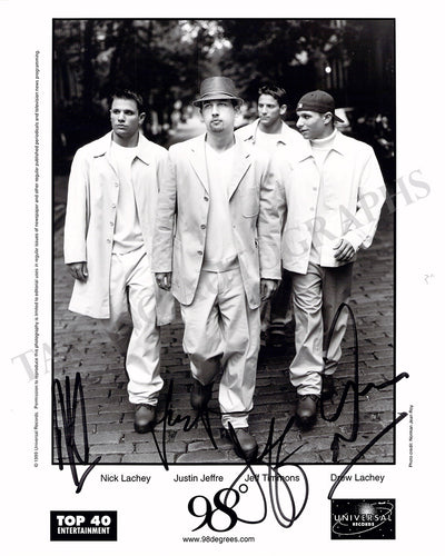 98 Degrees - Signed Photograph