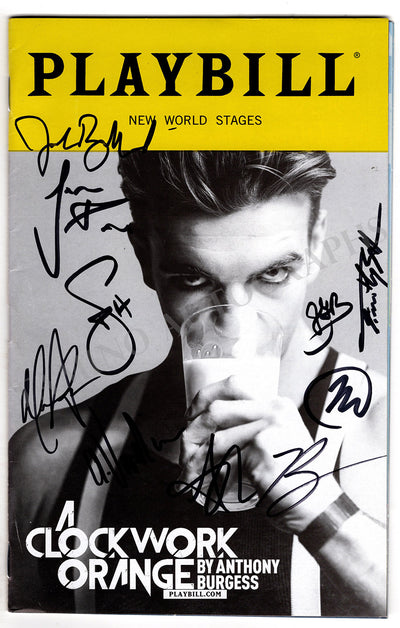 A Clockwork Orange - Signed Broadway Musical Playbill