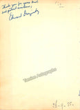 Copland, Aaron - Signed Album Page 1955