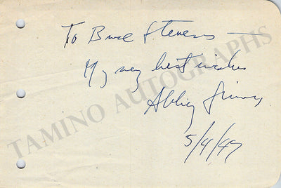 Pianists & Organists - Lot of 80+ Signed Album Pages