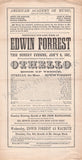 Academy of Music - Collection of 10 Opera & Theater Playbills 1860s