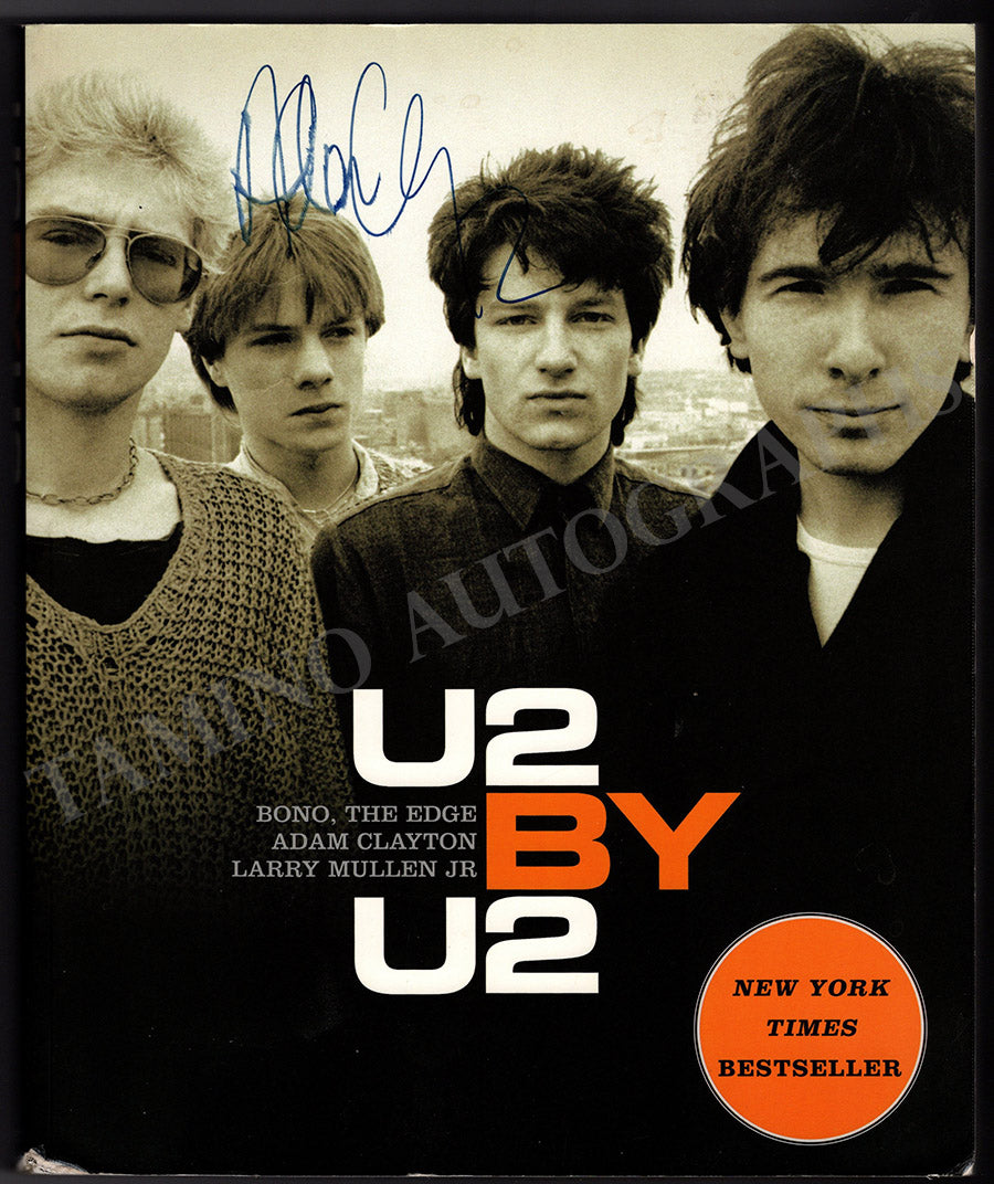 The Edge - Clayton, Adam - Signed Book 