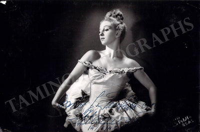 Adamowa, Adela - Signed Photograph 1948