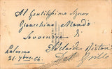 Ristori, Adelaide - Signed CDV + Autograph Letter Signed