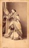 Ristori, Adelaide - Signed CDV + Autograph Letter Signed
