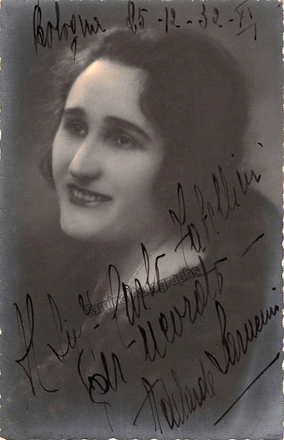 As herself young
