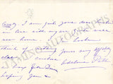Patti, Adelina - Autograph Letter Signed 1880