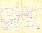 Patti, Adelina - Autograph Letter Signed 1895