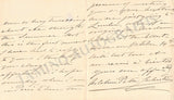 Patti, Adelina - Autograph Letter Signed 1911