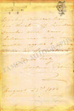 Patti, Adelina - Autograph Letter Signed 1884 & Photo