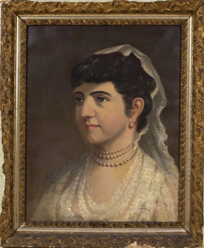 Patti, Adelina - Original Portrait Painting 1889
