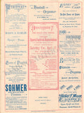 Patti, Adelina - Concert Program Chicago 1885