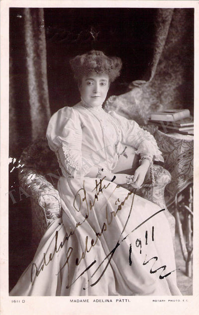 Signed Photo Postcard (1911)