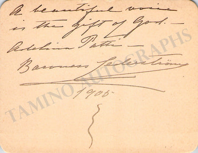 Signed Text Quote (1905)