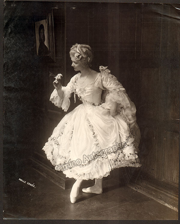 Genee, Adeline - Signed Photograph Dancing 1912
