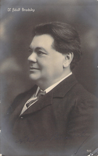 Brodsky, Adolf - Signed Photograph