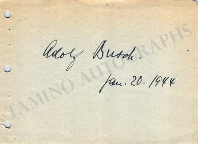 Strings Performers - Lot of 16 Signed Album Pages