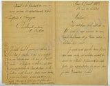 Belot, Adolphe - Autograph Letter Signed 1883