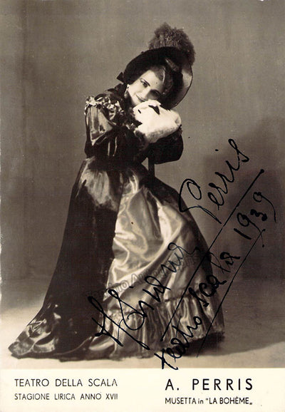 PERRIS, Adriana (Various Autographs)