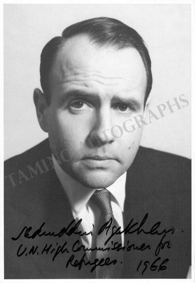 Khan, Aga - Signed Photograph 1966