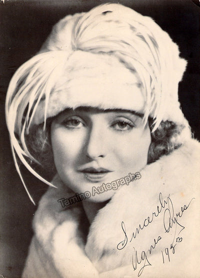 Ayres, Agnes - Signed Photograph