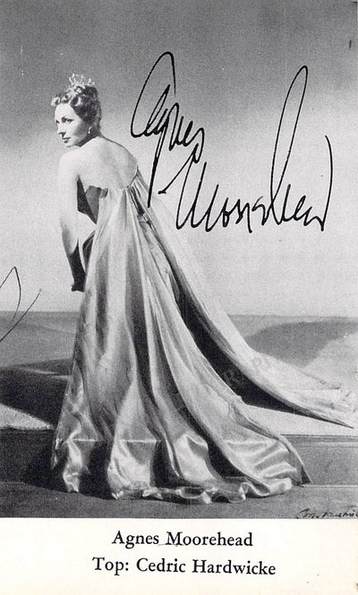 Moorehead, Agnes - Signed Photograph