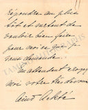 Akte, Aino - Autograph Letter Signed 1908