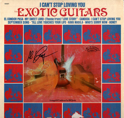 Casey, Al - Signed LP Record Sleeve
