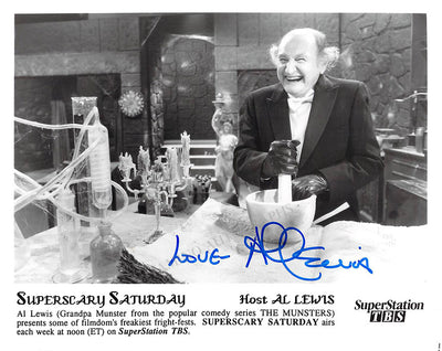 Lewis, Al - Signed Photograph in "Super Scary Saturday"