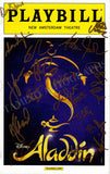 Aladdin - Signed Broadway Playbill