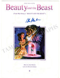 Menken, Alan - Signed Score "Beauty and the Beast"