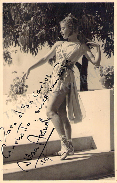 Arnova, Alba - Signed Photograph 1947