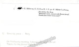 Berg, Alban - Autograph Note Signed