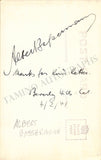 Bassermann, Albert - Signed Photograph 1941