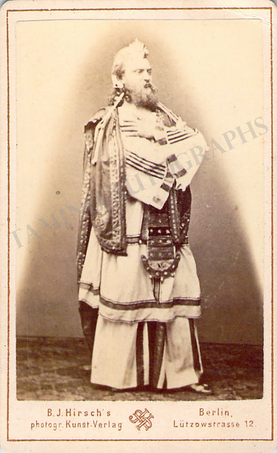 Niemann, Albert - Set of 2 Unsigned CDV Photos