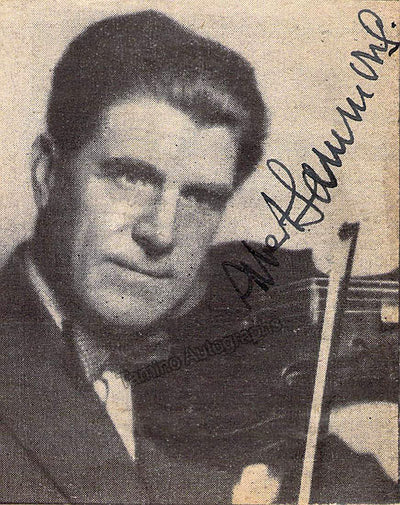 Violinists - Lot of 15 Signed Cards & Album Pages