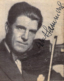 Violinists - Lot of 15 Signed Cards & Album Pages