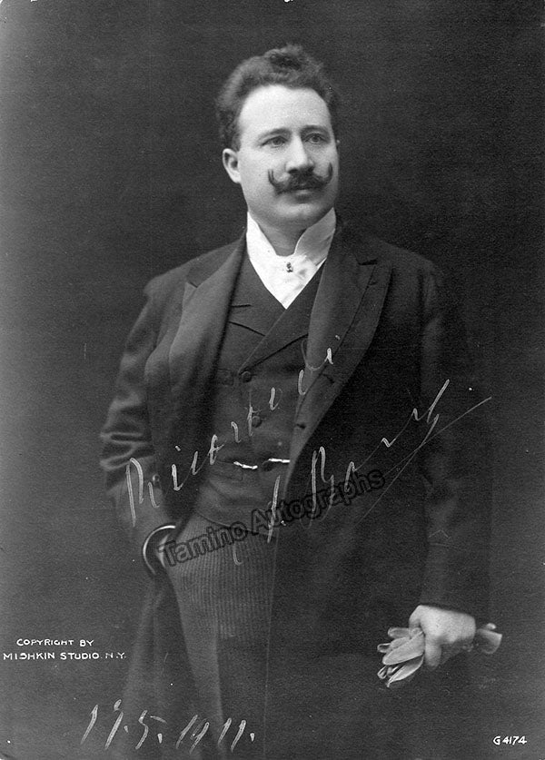 Al Bonacci Alessandro Bonci Autograph Signed Photograph