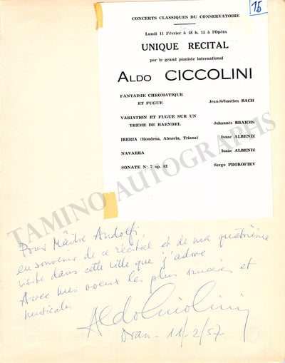 Pianists - Collection of 80+ Signed Autographs Album